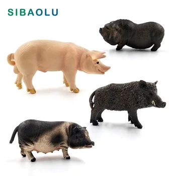 Simulacijski model životinja, figurica Divlje Svinje, svinje, kućnog tekstila, malena je nevjerojatan ukras vrta, oprema, moderna plastična igračka za ručni rad
