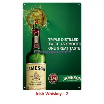 Metalni Жестяная Firma jameson whisky Bar Pub Home Starinski Retro Poster Kafić 25