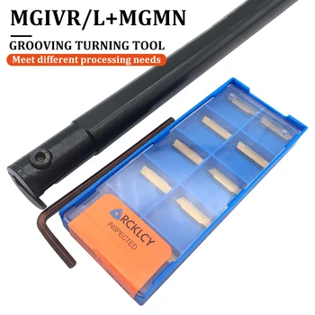 Držač токарного alat za narezivanje žljebova MGIVR2016 -1.5/2/2.5/3/4 + MGMN150 MGMN200 MGMN 250 MGMN300 MGMN400 Твердосплавные reznih alata CNC